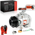 A/C Compressor with Clutch for Ford F-250/350/450 Super Duty (2017–2020)