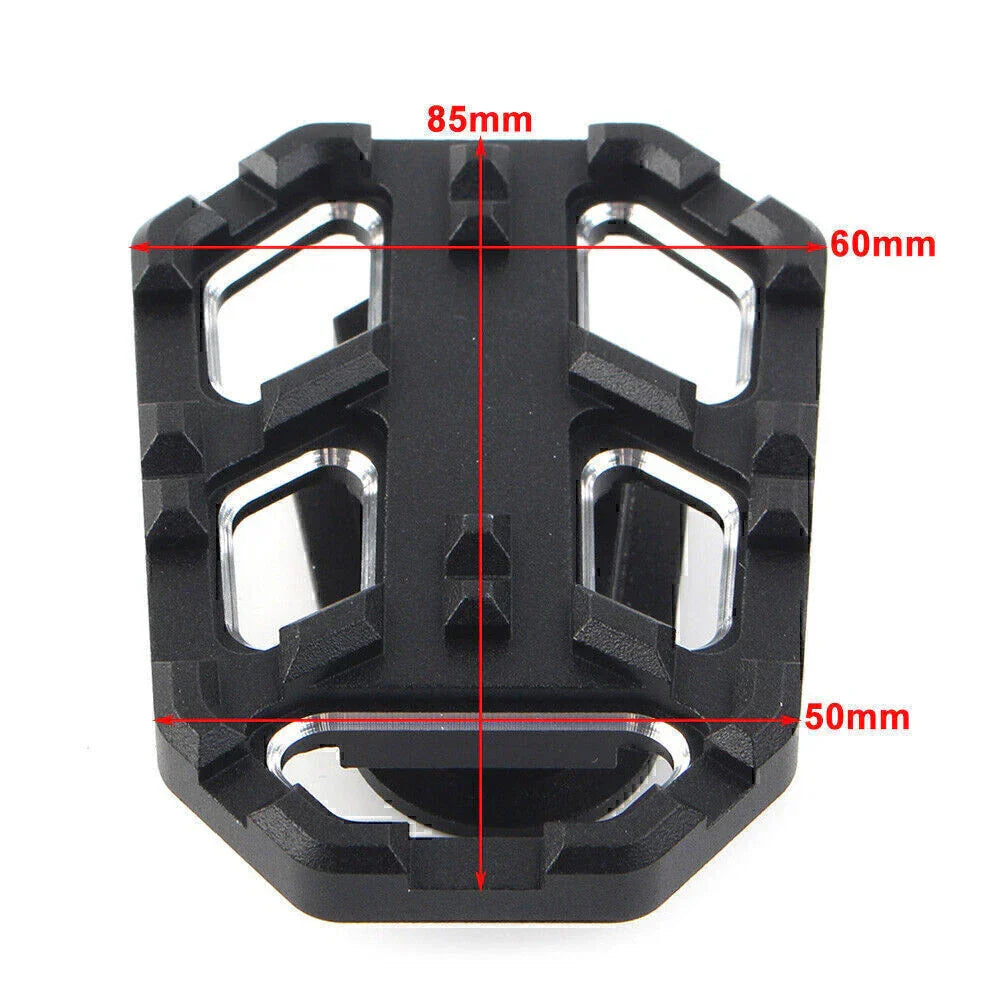 Silver Wide Fat Brake Footpeg Pedal for BMW R1200GS LC (2013-2017)