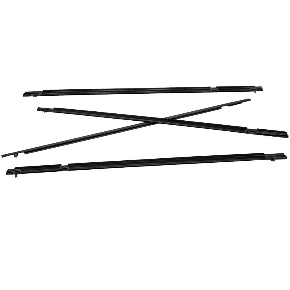 Set of 4 Weatherstrip Window Molding Trim Seal for Honda Civic (2006)