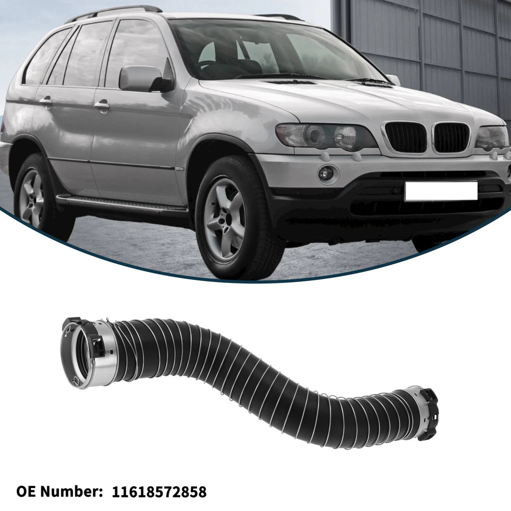 Radiator Hose for BMW 5 Series G30 (2017–2020) No. 11618572858, Black
