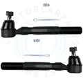 2X Front Outer Tie Rod End Links for Jeep Wrangler (2007–2017)