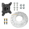 Front Wheel Hub & Brake Rotor w/Studs for Polaris Ranger (400–800)