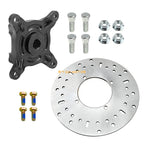 Front Wheel Hub & Brake Rotor w/Studs for Polaris Ranger (400–800)