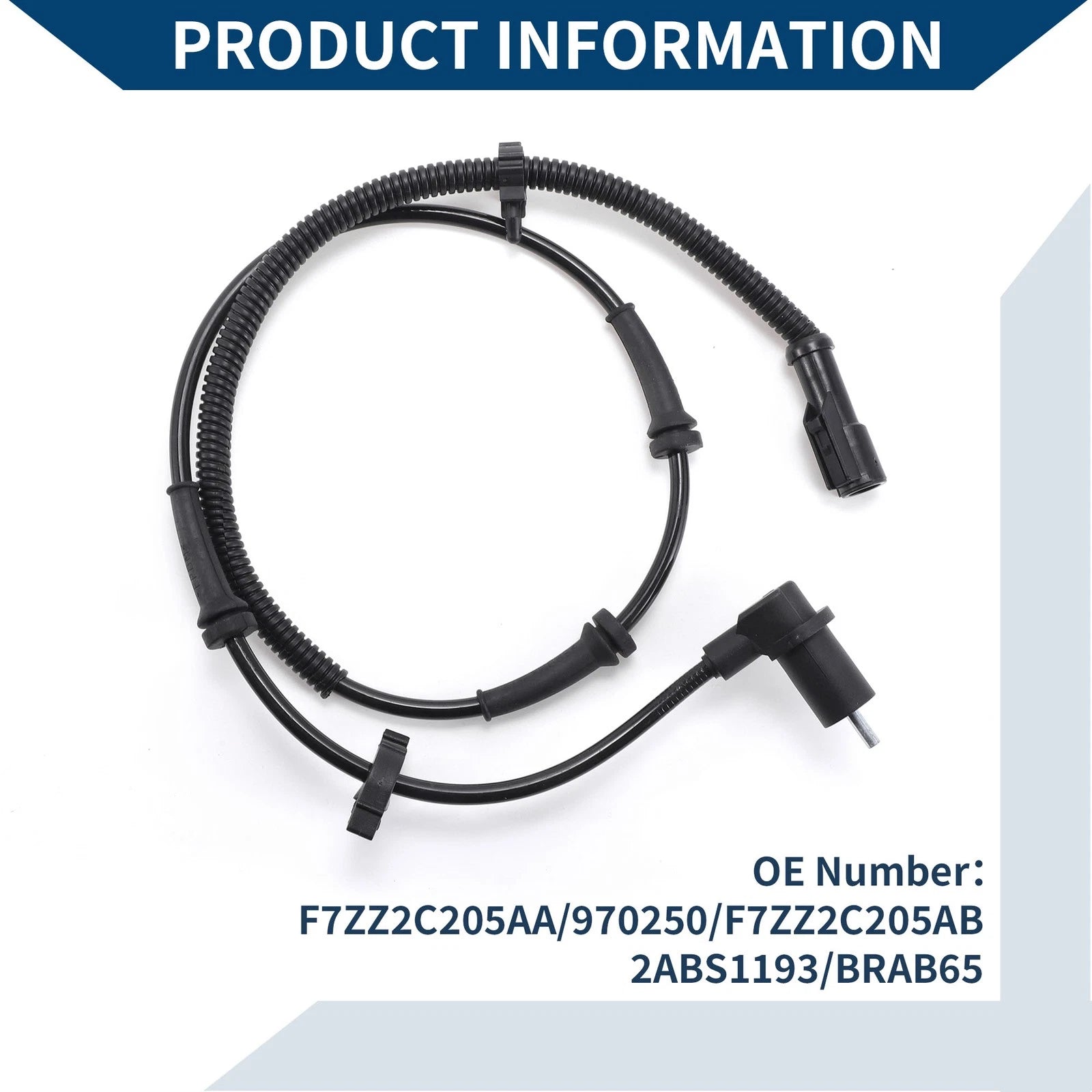 ABS Wheel Speed Sensor for Ford Mustang (1994–2004) No.F7ZZ2C205AA/970250