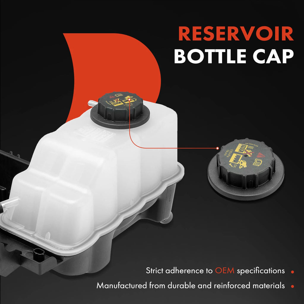 Coolant Reservoir Tank with Cap for Ford F-150 (2011–2014)