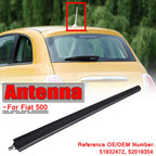 Black Short Antenna Aerial Mast for Fiat 500 (2012–2019)