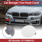 Front Bumper Tow Hook Cover for BMW X5 F15 (2014–2018) No. 51118060131 White
