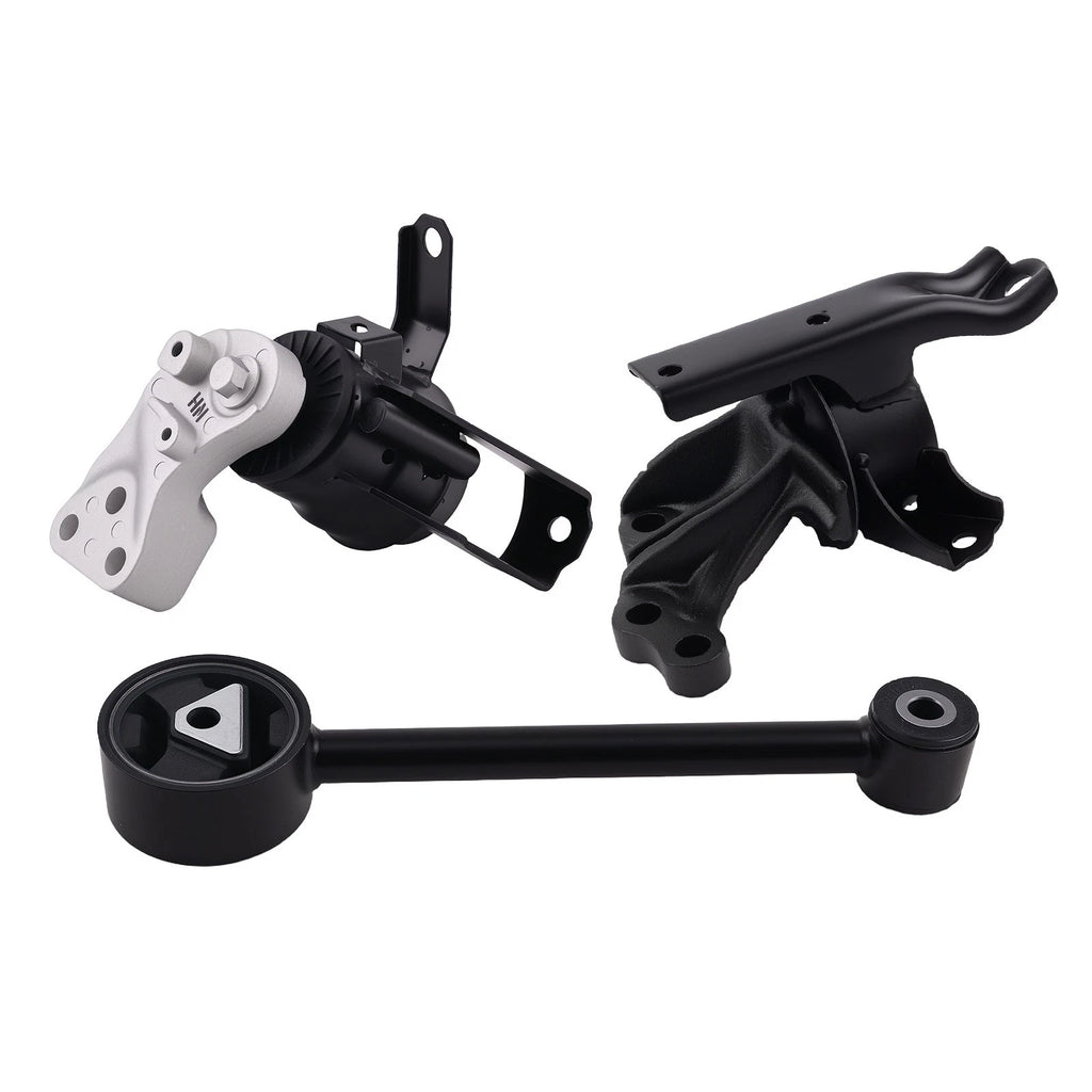 3X Engine Motor Mount Set for Mitsubishi Mirage 1.2L (2014–2022) 2910A106 MK230