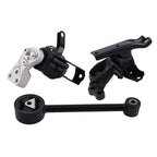 3X Engine Motor Mount Set for Mitsubishi Mirage 1.2L (2014–2022) 2910A106 MK230