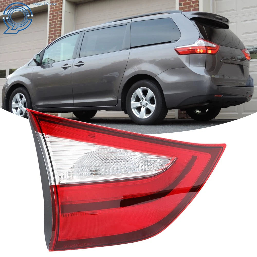 Inner Tail Light for Toyota Sienna (2015–2020) Left Side Replacement