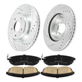 Front Brake Rotors and Pads Kit for Nissan Altima (2007–2012) and 2013 2.5L 3.5L