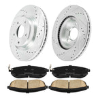 Front Brake Rotors and Pads Kit for Nissan Altima (2007–2012) and 2013 2.5L 3.5L