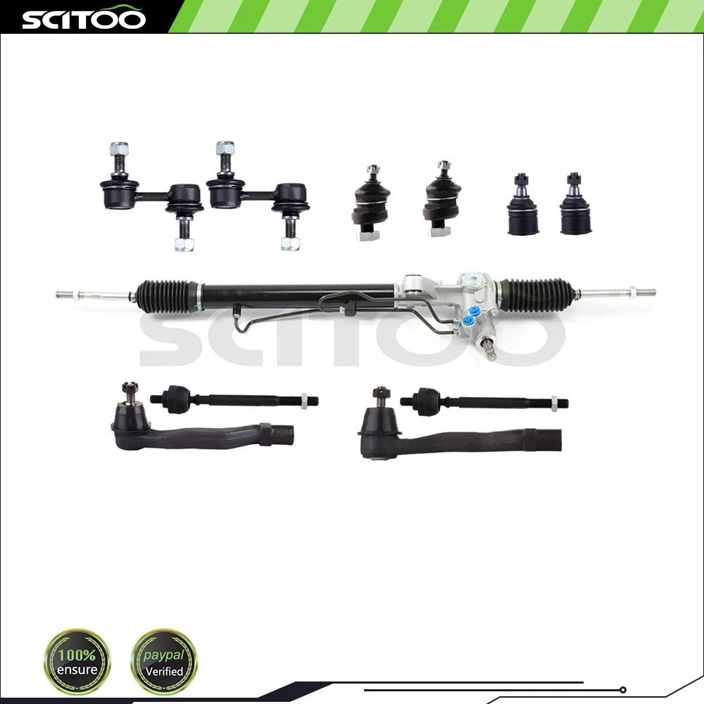 11Pcs Steering Rack and Pinion 26-1776 for Honda CR-V (1997–2001)