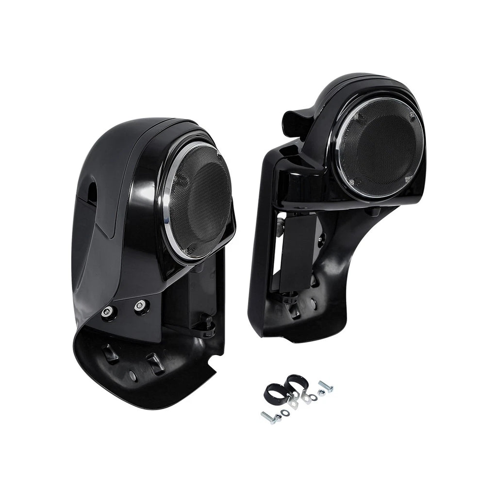 Lower Vented Fairings Speaker Pod Engine Guard Bar for Harley Street Glide (2014–2024)