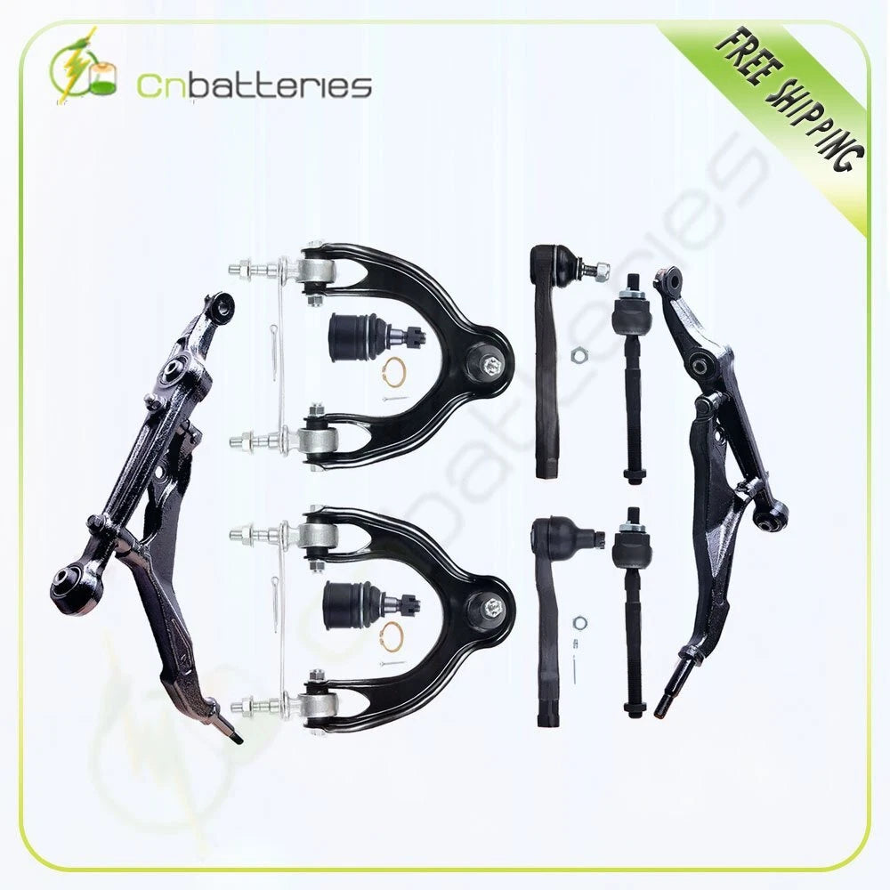 10pcs Front Suspension Tie Rods Ball Joints Control Arms for Honda Civic del Sol (1993–1997)