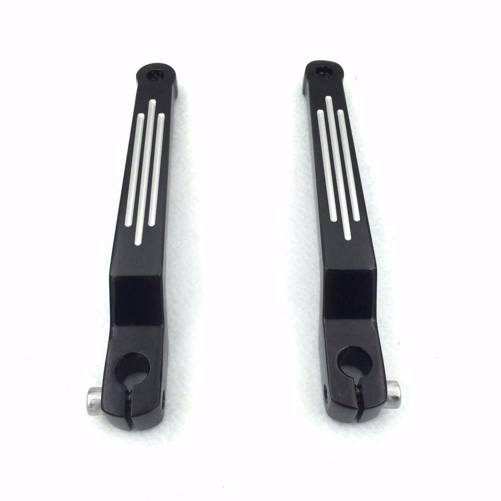 Black Aluminum Heel/Toe Shift Lever for Harley Davidson Road Glide (1988–Late)