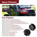 2 Wheel Rim Caps for Polaris Ranger Crew XP 1000 (2017–2018) 1521954-458
