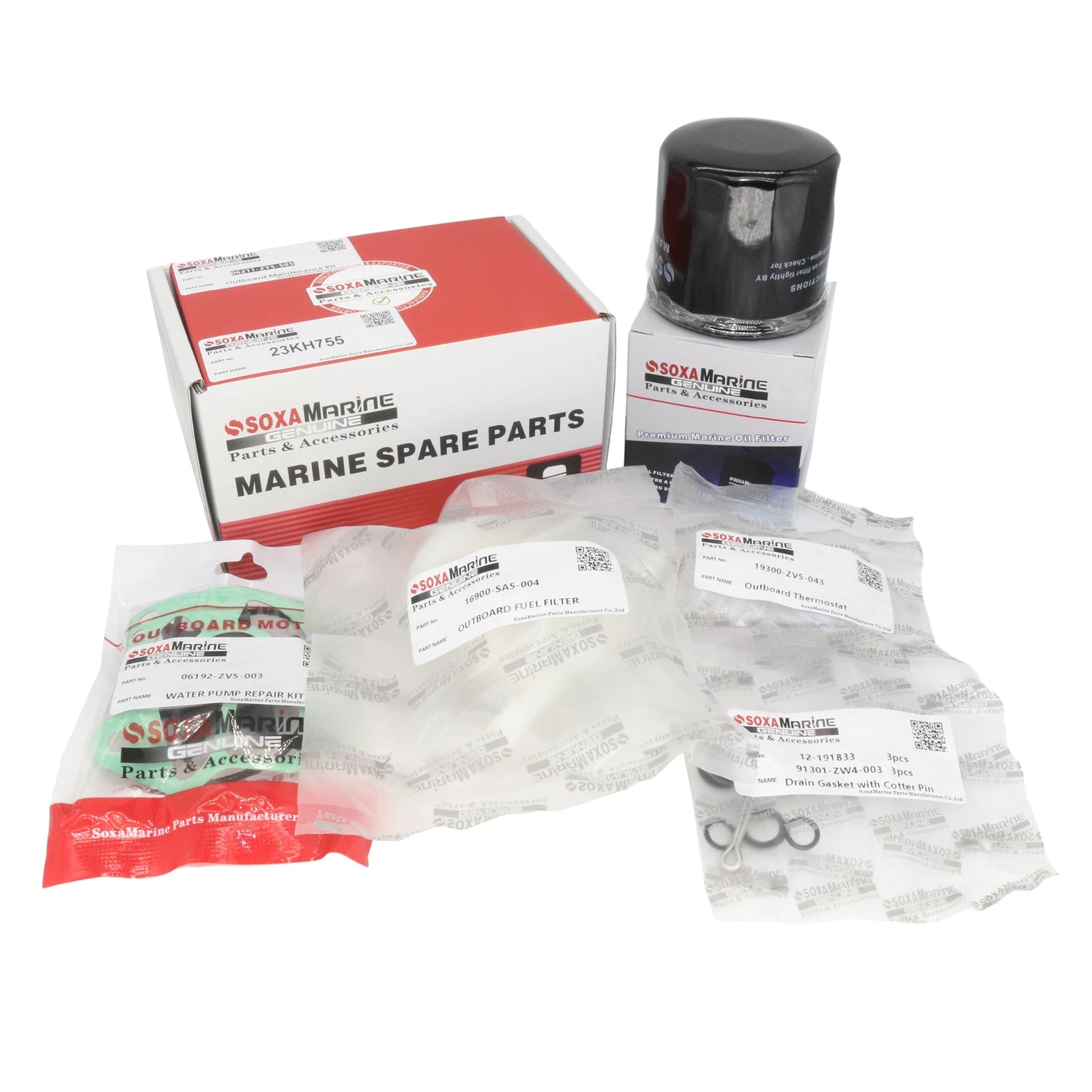 Outboard Maintenance Kit for Honda BF35A BF40A BF45A BF50A (06211-ZV5-505)