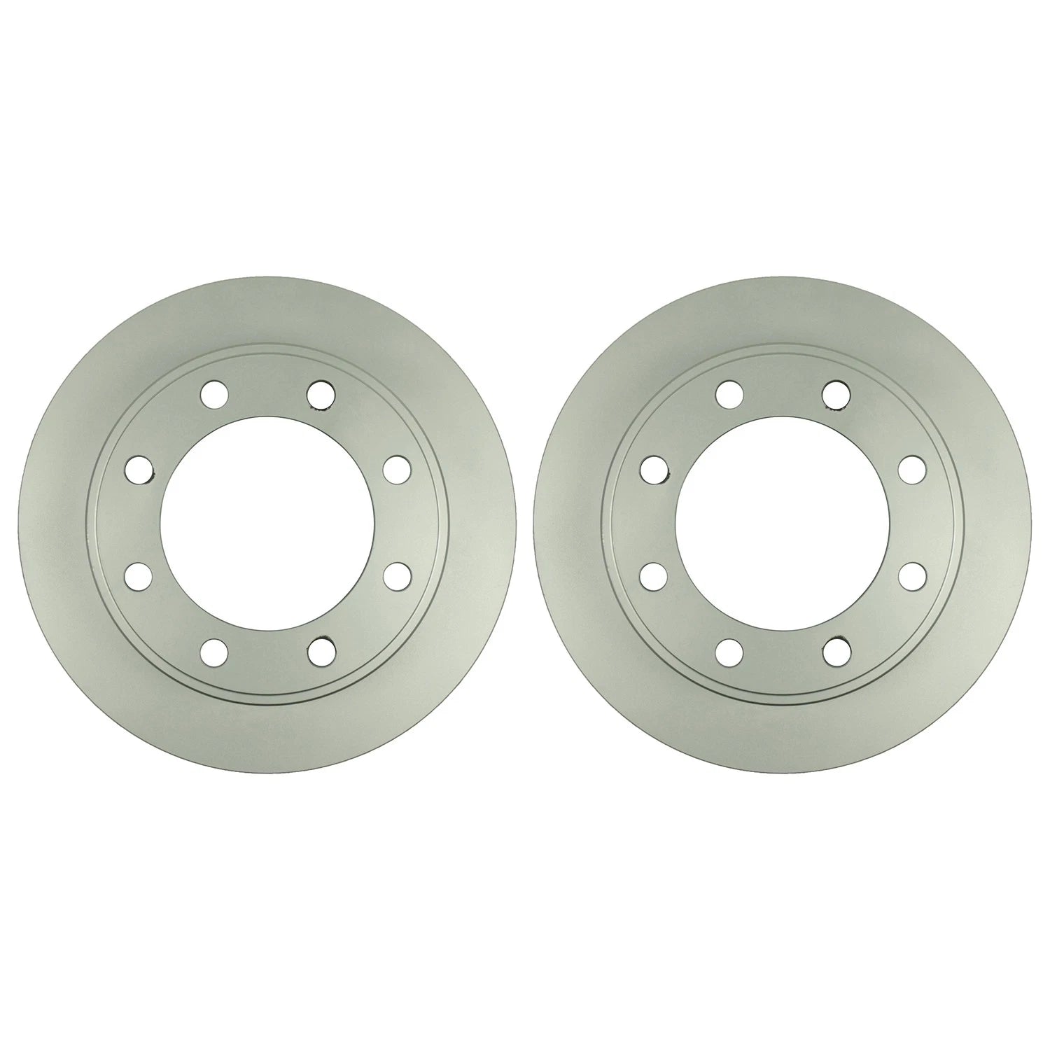 Set of 2 Bosch QuietCast Front Disc Brake Rotors for F-250 F-350 (1999–2023)