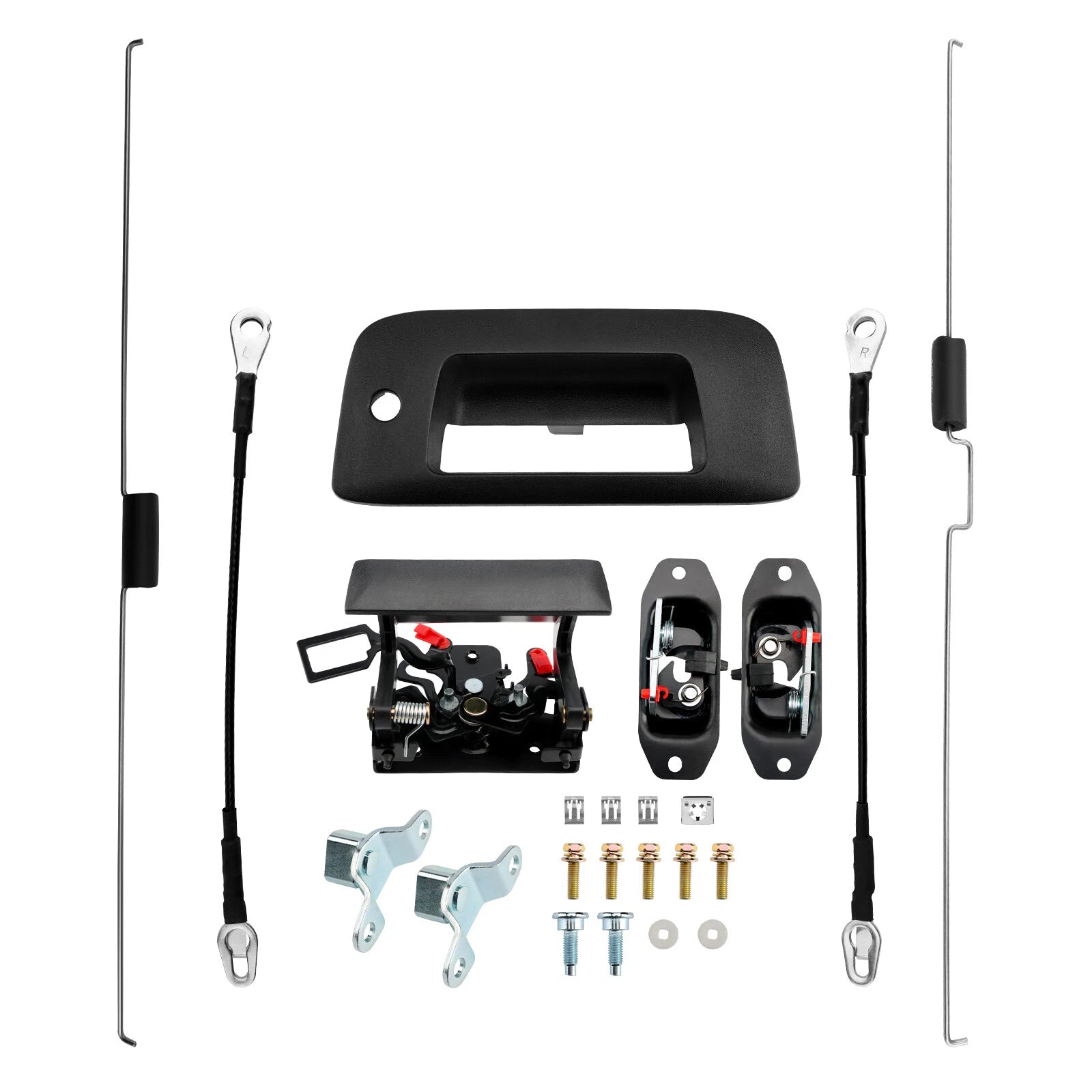 Tailgate Latch Handle Rebuild Kit for Chevy Silverado GMC Sierra (2007–2014)