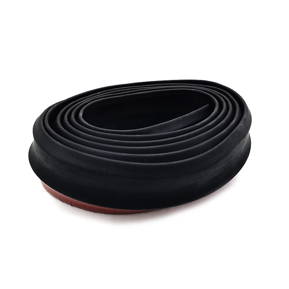 2.5M Front Bumper Lip Splitter Body Spoiler Chin Skirt Universal Black