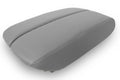 Leather Center Console Armrest Cover for Audi A8 (2011–2017) Gray