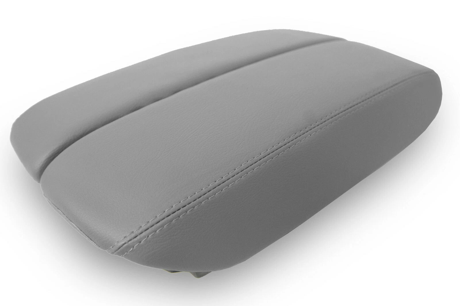 Leather Center Console Armrest Cover for Audi A8 (2011–2017) Gray