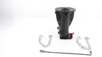 Adjustable Fifth Wheel to Gooseneck Adapter for RV (12"-16")