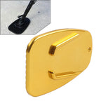 Aluminum Alloy Motorcycle Side Stand Kickstand Pad Plate for Universal Models