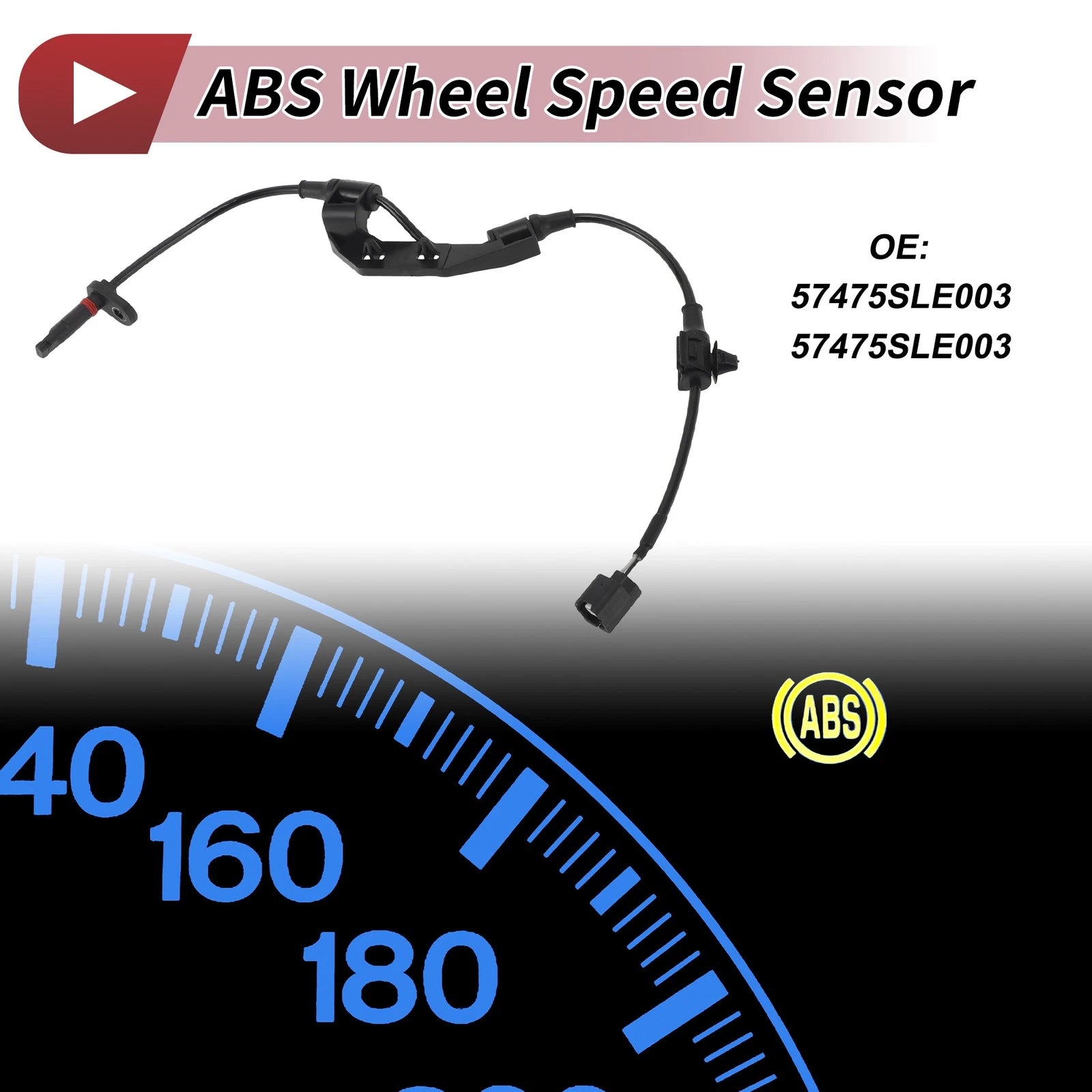 ABS Wheel Speed Sensor No. 57475SLE003 for Honda Odyssey (2005–2010)
