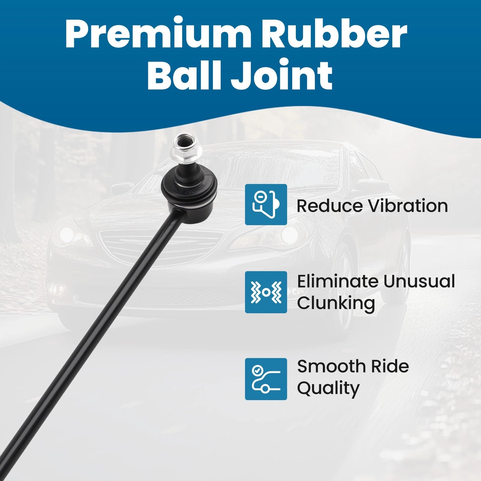 Front Sway Bar Link for Chrysler 200 Sebring Avenger Caliber Compass Patriot RVR (2007–2016)