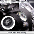 Drive Belt Idler Pulley for BMW 325i (1994–2006) No. 11281748130/11281738605