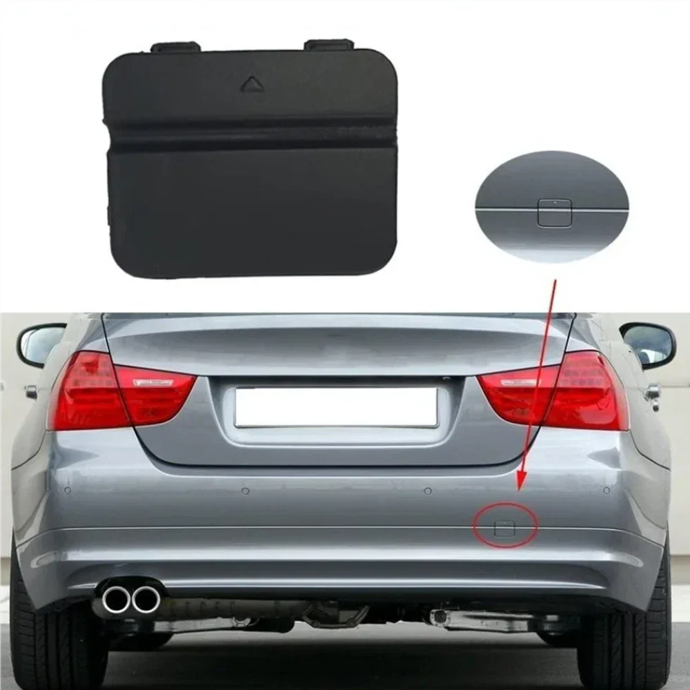 Rear Bumper Tow Hook Cap Cover for BMW 3 Series E90 E91 328i 335i (2009-2011)