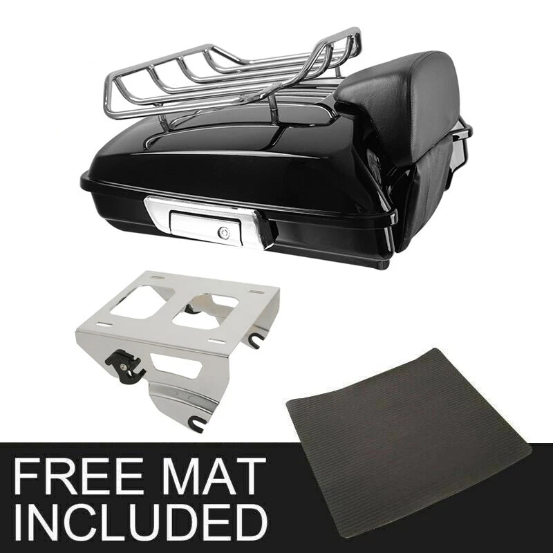 Razor Trunk Backrest Mounting Rack for Harley Touring Road Glide (2014–2026)