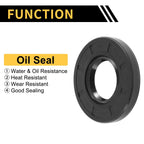 Set of 5 Oil Seal Rotary Shaft Seal NBR Rubber 25x52x7mm