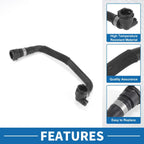 Engine Radiator Hose for BMW 228i 2.0L Rubber Black (2014 - 2016)