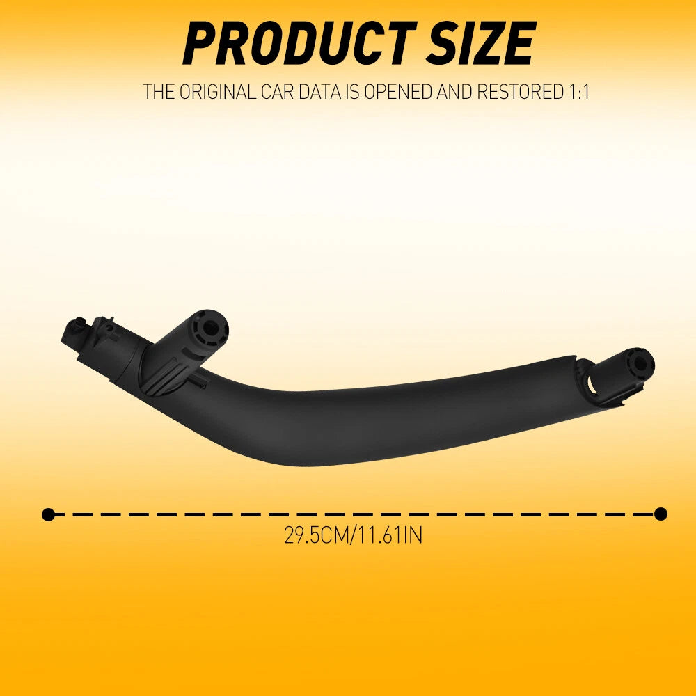 Inner Door Panel Handle Pull for BMW X5 X6 (2014–2018) Right Side Black
