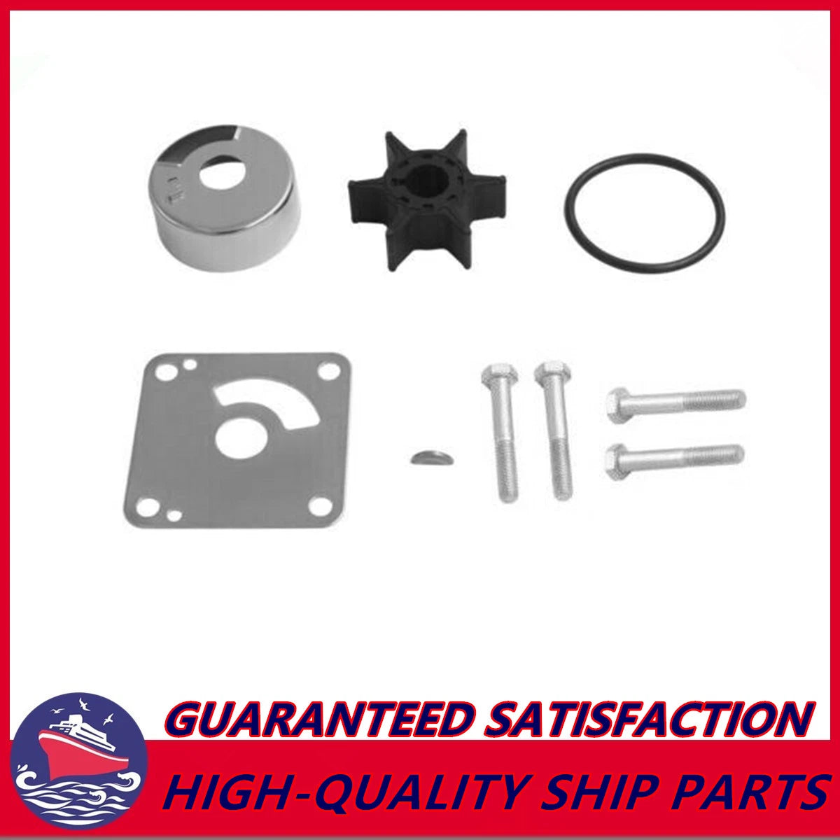 Water Pump Repair Kit for Yamaha 20/25HP (6L2-W0078-00-00, Sierra 18-3431)