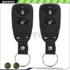 2X Keyless Entry Remote Car Key Fob for Hyundai Accent (2014–2017) 433 MHz