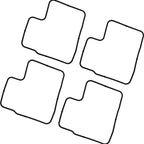 Set of 4 Float Bowl Gaskets for Honda GL1200 VF700 VT750 VT1100 GL1500