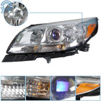 Pair of Projector Headlights for Chevrolet Malibu (2013–2015)