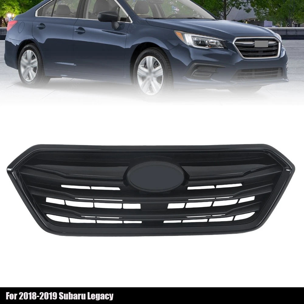 Front Bumper Grille for Subaru Legacy (2018–2019) Black