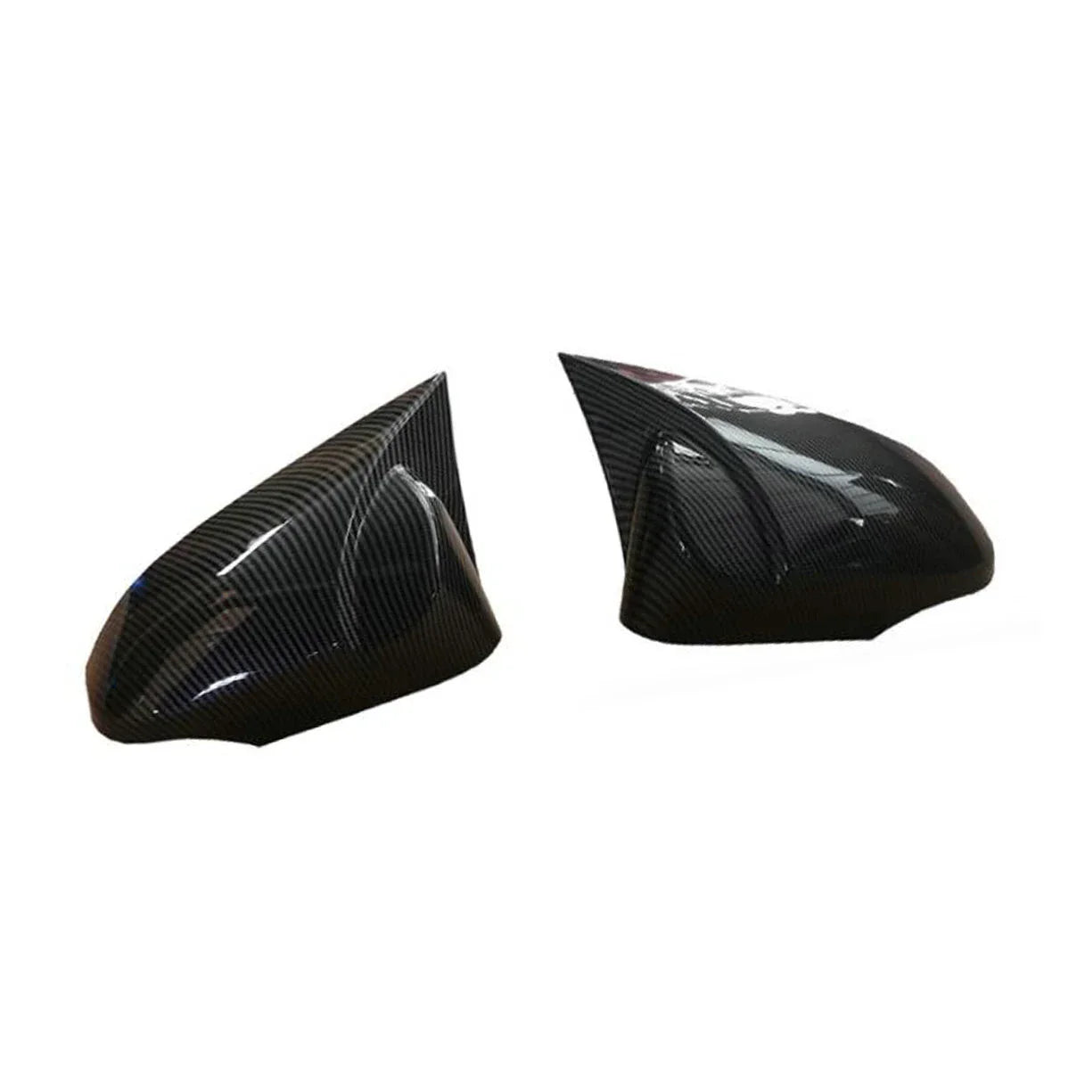 2Pcs / Carbon Fiber DoorSide Mirror Cover Trim for Toyota Camry (2012–2017)