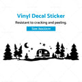 Vinyl Decal Sticker for Camper Van Motorhome (Fits )