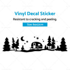 Vinyl Decal Sticker for Camper Van Motorhome (Fits )