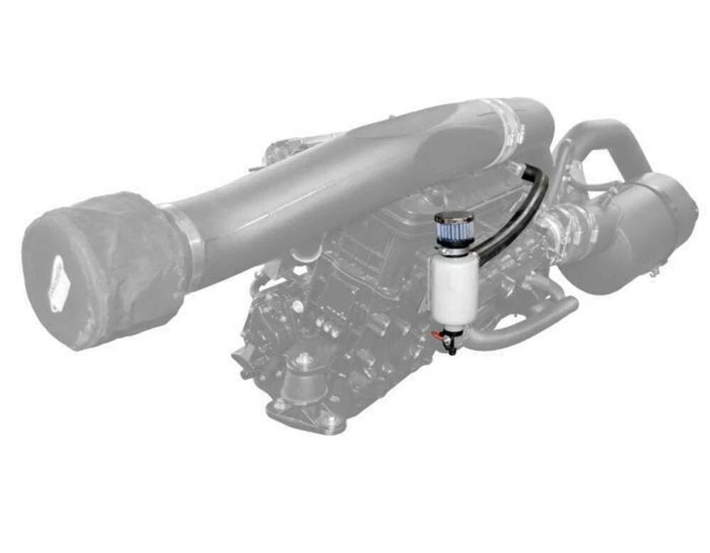 4-TEC Catch Can Oil Breather for SeaDoo RXP-X RXT-X GTX (RS19050-BCC-5)