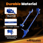 Rear Triangulated 4 Link Kit for Chevrolet S10 (1994–2004) - Welded Brackets