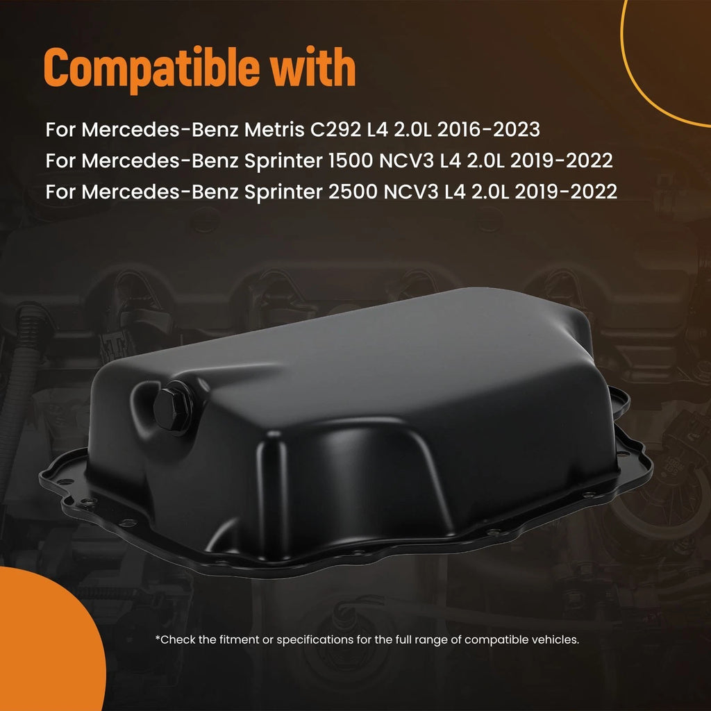 Lower Oil Pan for Mercedes-Benz Metris (2016-2023)