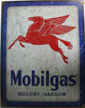 Tin Metal Sign for Garage Replica Mobilgas Gasoline Station (2167)