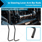 2X Steering Lever Arm Bar Rod for Bobcat Loader 653 751 753 763 (N/A)